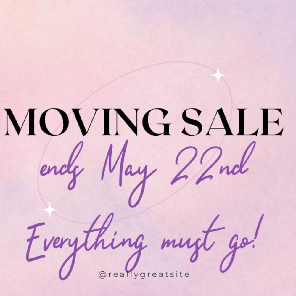 Moving Overseas everything must go!